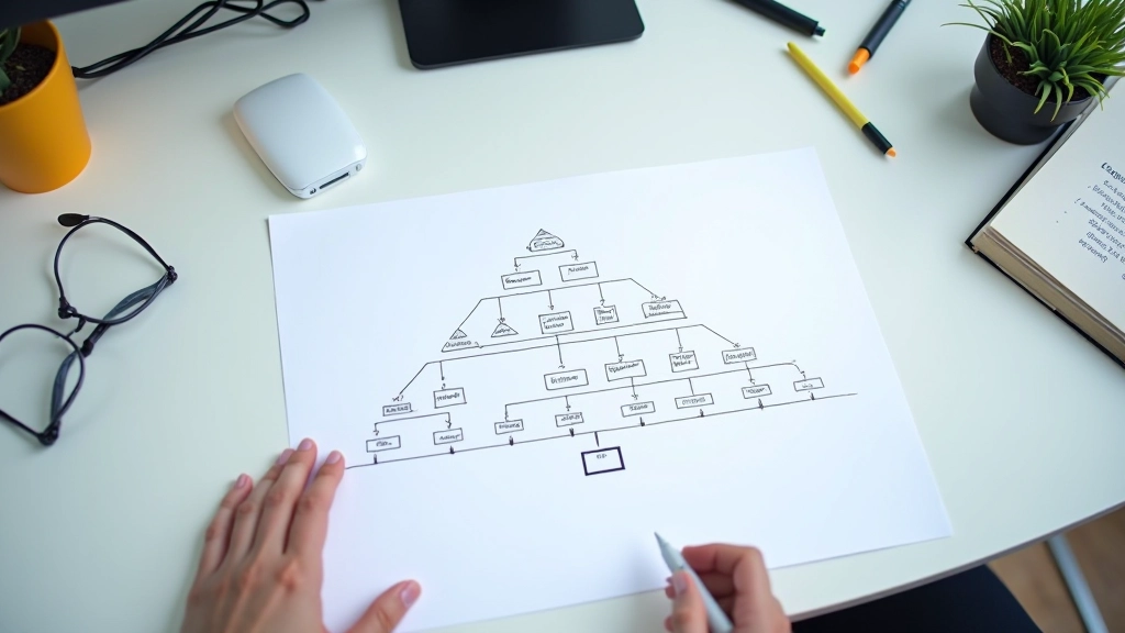 Research desk showing hierarchical clustering dendrograms and client relationship analysis